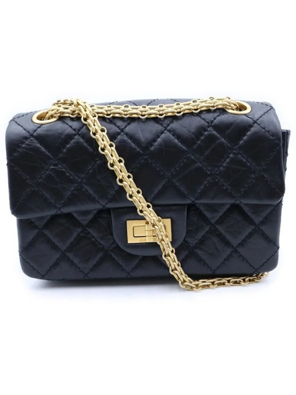 Chanel 2.55 Handbag Black